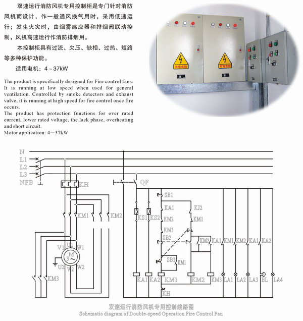 單、雙速消防系列電控柜